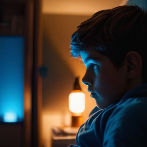 Impact of blue light and evening screens.
