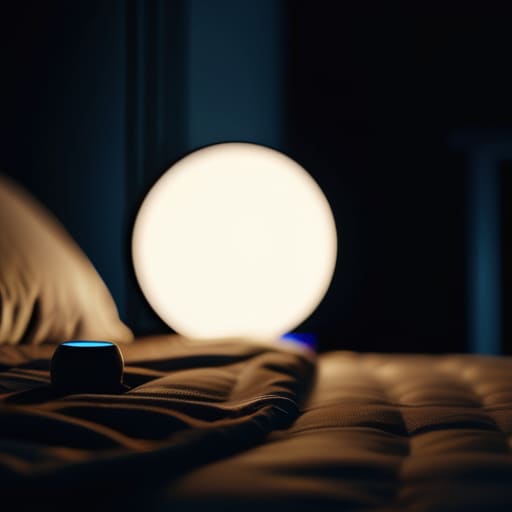 Light sources affecting darkness and sleep quality.