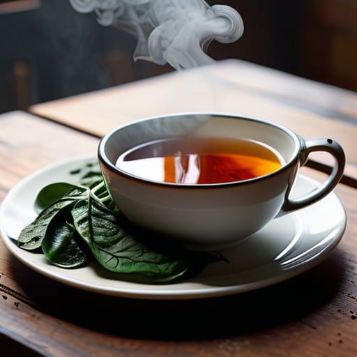Tea affects iron absorption and inhibitors.