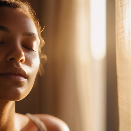 Breathing techniques and calm for heart rate.